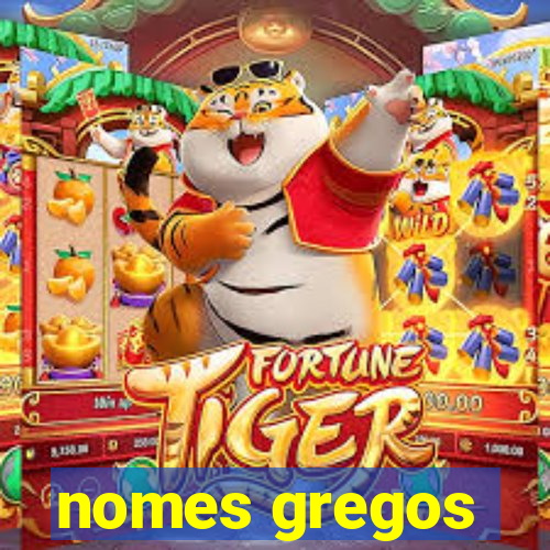 nomes gregos